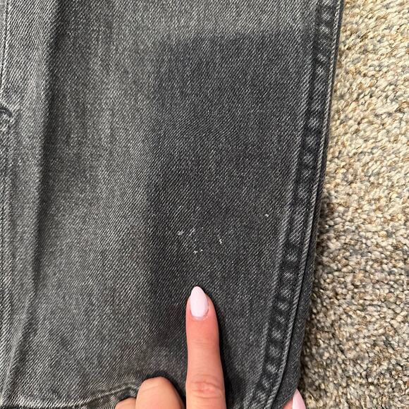 EB DENIM Women's Slit Hem High-Rise Straight Leg Jeans Size 25 In Grade School - Picture 8 of 13